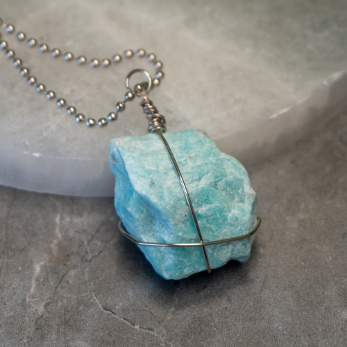 Amazonite Wire Wrap #4