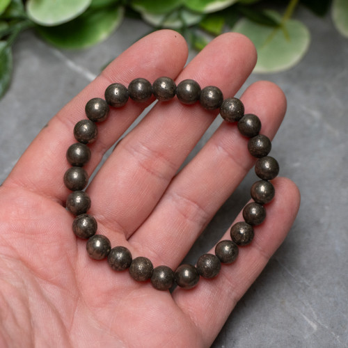 Pyrite Bracelet 8mm