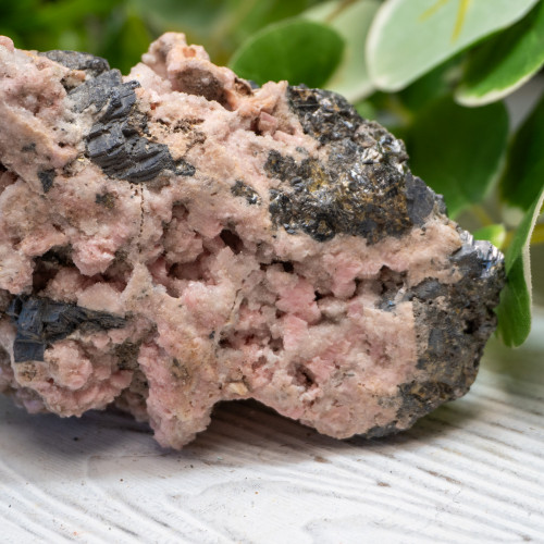 XL Rhodochrosite with Galena
