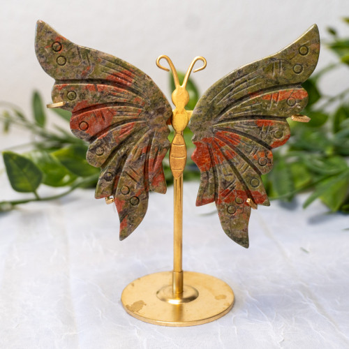 Unakite Small Butterfly #2