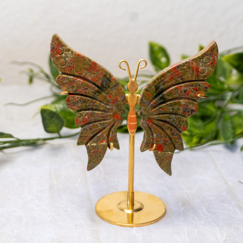 Unakite Small Butterfly #1