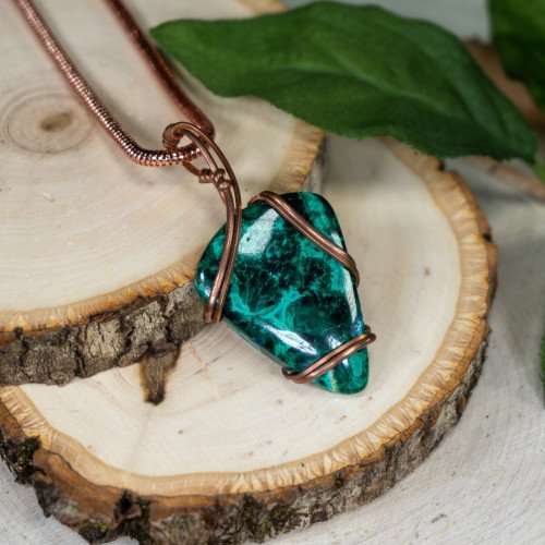 Malachite Triangle Wrap