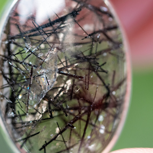 Tourmalinated Quartz Pendant #1