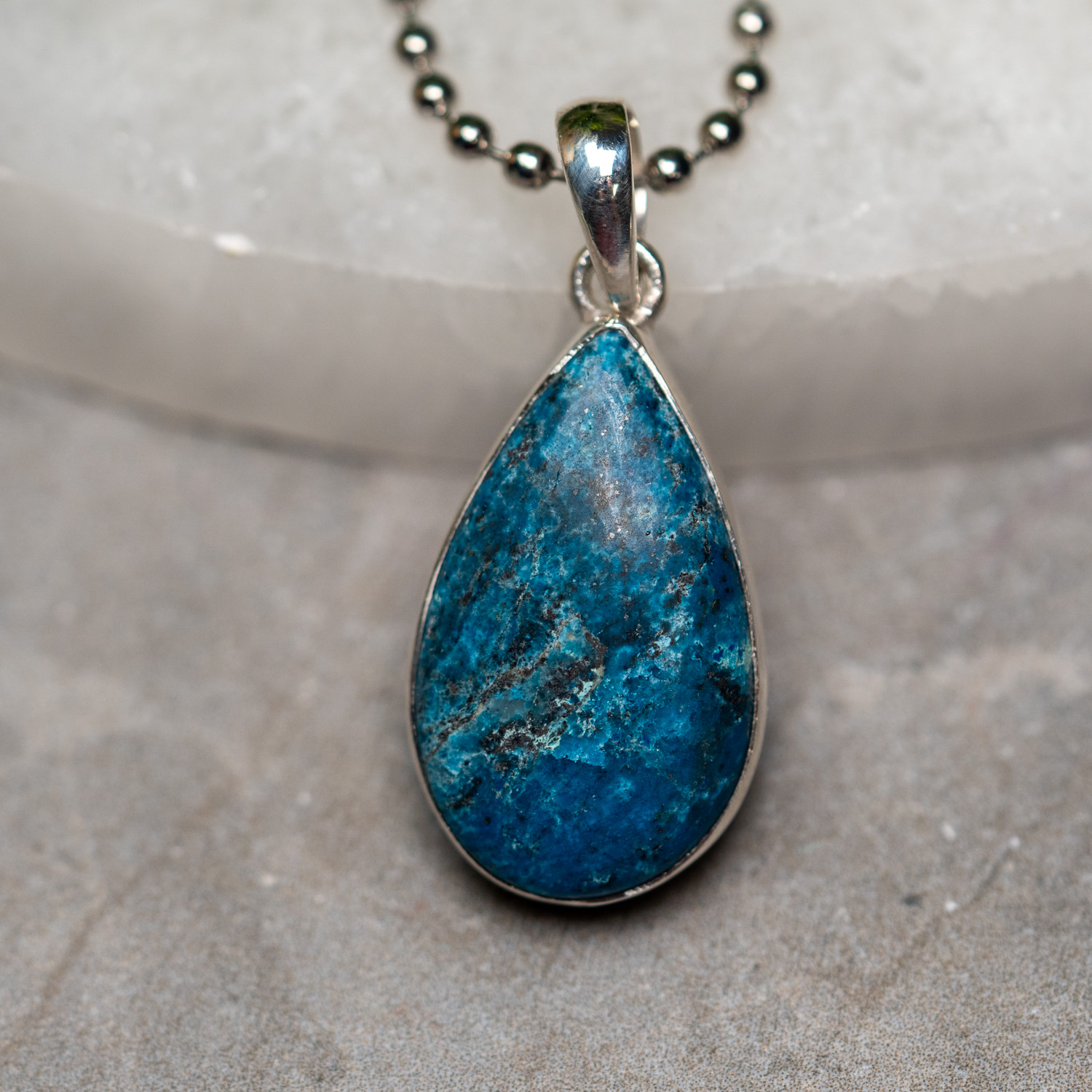 Shattuckite Pendant #2 - The Crystal Council