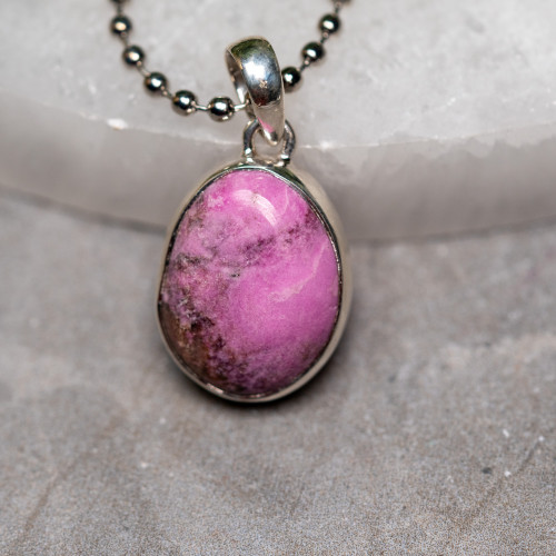 Cobaltoan Calcite Pendant #1