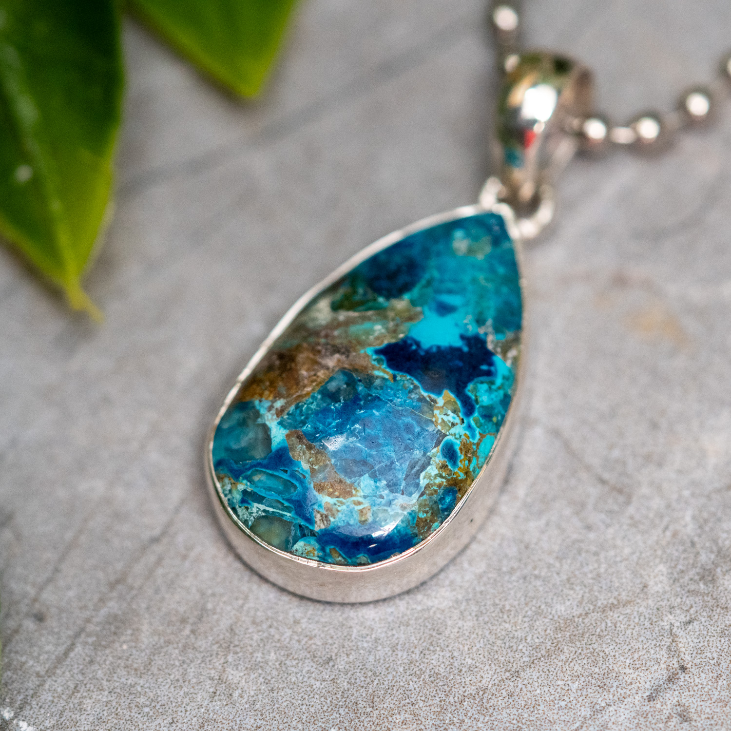 Shattuckite Pendant #1 - The Crystal Council