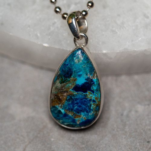 Shattuckite Pendant #1