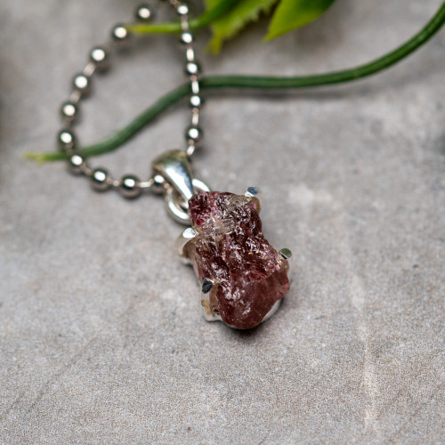 Gemmy Pink Tourmaline Pendant #2