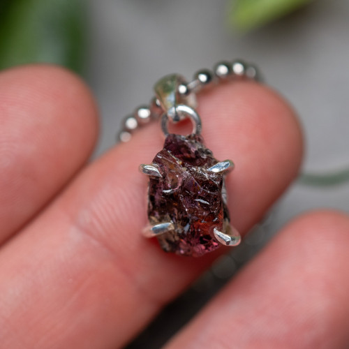 Gemmy Pink Tourmaline Pendant #1
