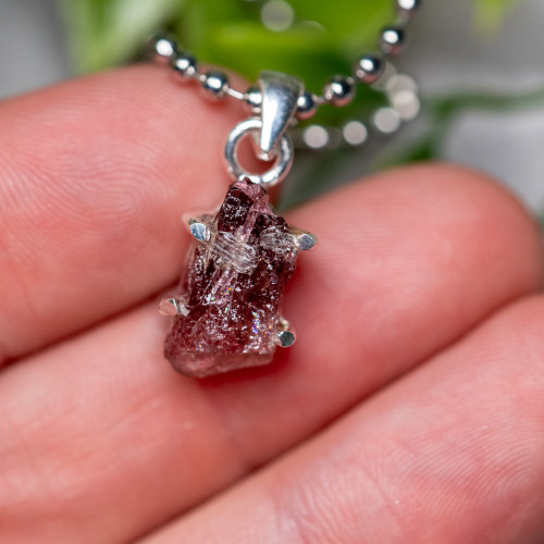 Gemmy Pink Tourmaline Pendant #2