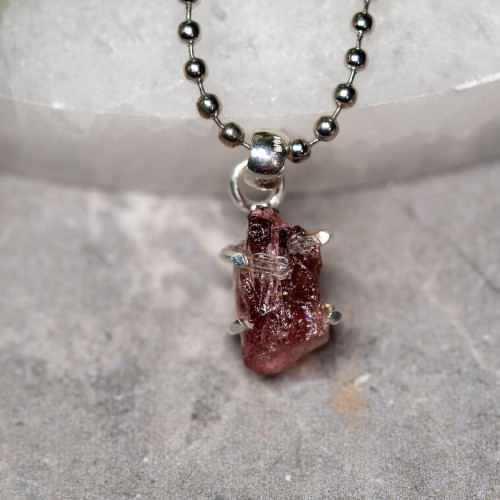 Gemmy Pink Tourmaline Pendant #2
