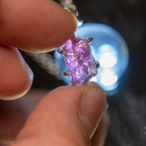 Gemmy Pink Tourmaline Pendant #2