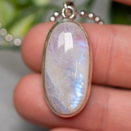Rainbow Moonstone Pendant #1