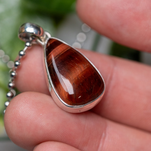 Red Tiger Eye Pendant #2