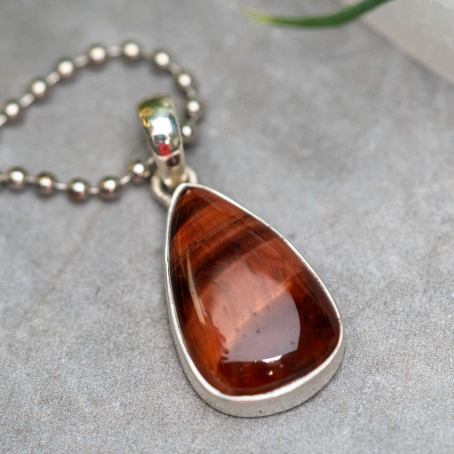 Red Tiger Eye Pendant #2