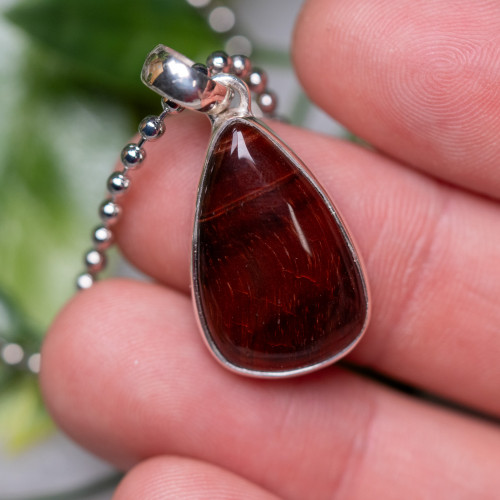 Red Tiger Eye Pendant #2