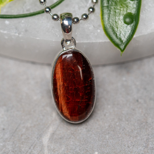 Red Tiger Eye Pendant #1