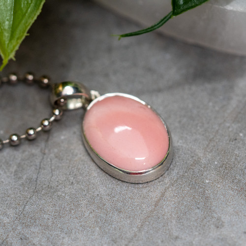 Pink Opal Pendant #3