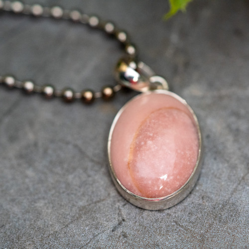 Pink Opal Pendant #4