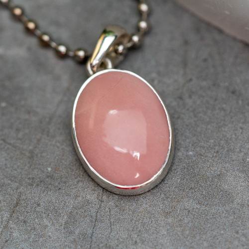 Pink Opal Pendant #2