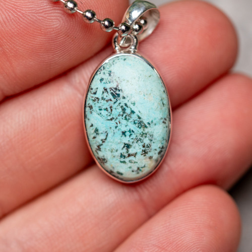 Chrysocolla Pendant #4