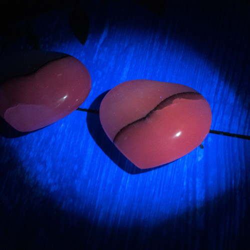 Random Mangano Calcite Heart