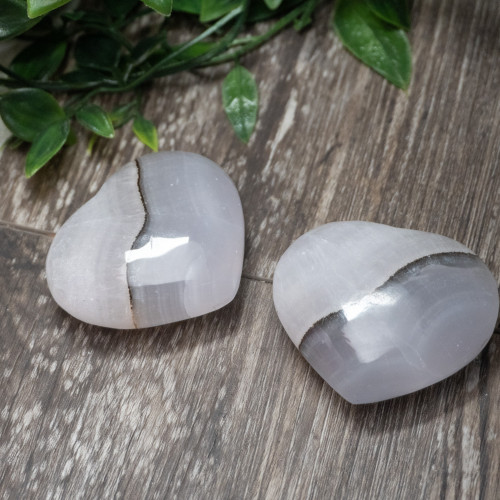 Random Mangano Calcite Heart