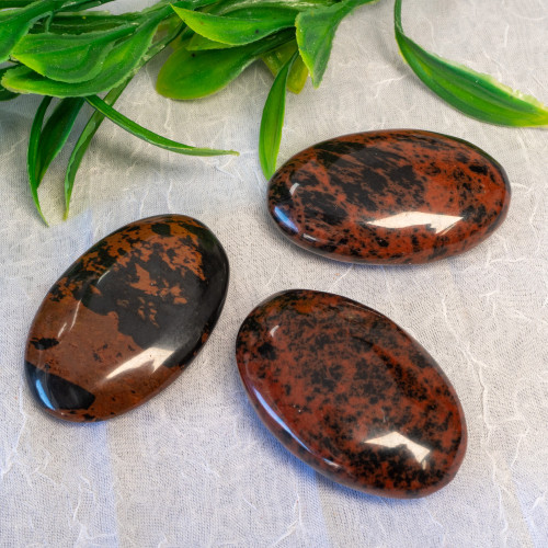 Mahogany Obsidian Palmstone