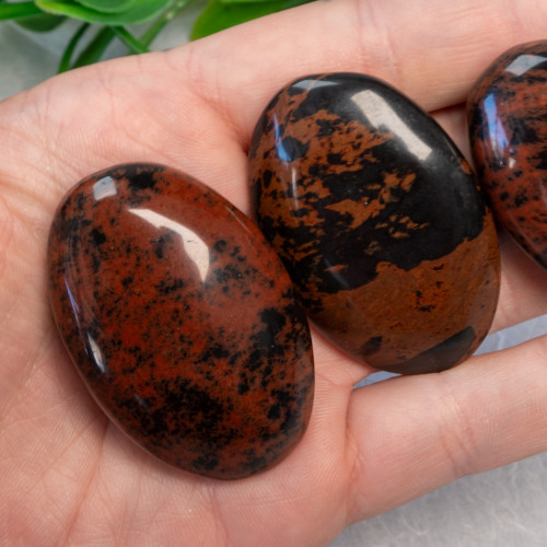 Mahogany Obsidian Palmstone