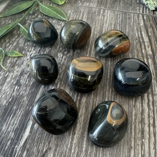 Multi Tiger Eye Tumbled