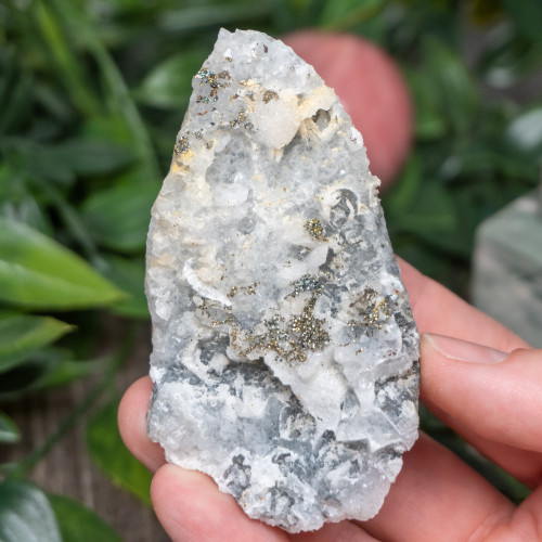 Bladed Mangano Calcite with Pyrite #2