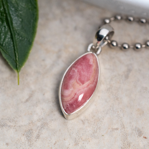 Rhodochrosite Pendant #2