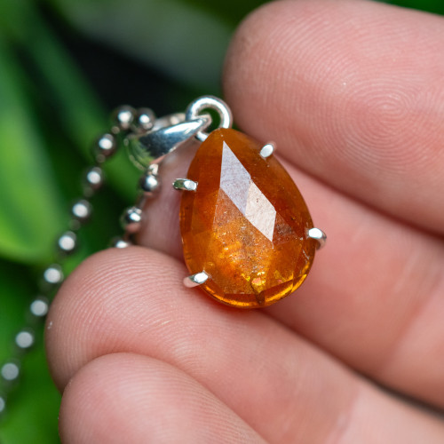 Orange Kyanite Pendant #2
