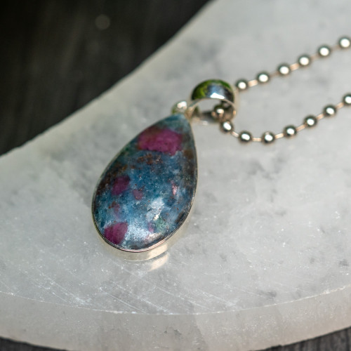 Ruby in Kyanite Pendant #1