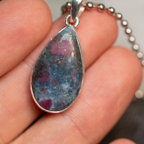 Ruby in Kyanite Pendant #1