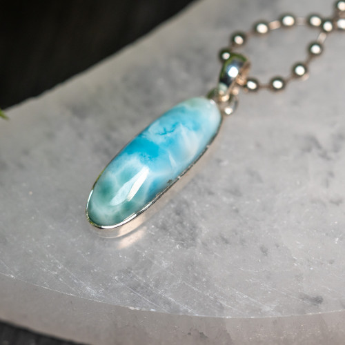 Larimar Pendant #9