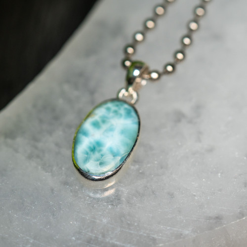 Larimar Pendant #6