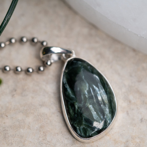 Seraphinite Pendant #2