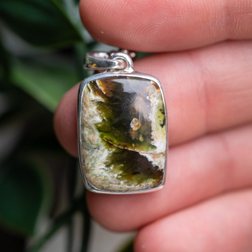 Chrome Chalcedony Pendant #1