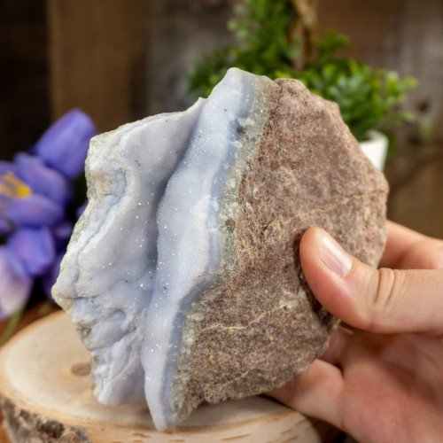 High Grade Large Raw Blue Lace Agate #1