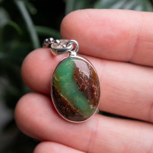 Chrysoprase Pendant #1