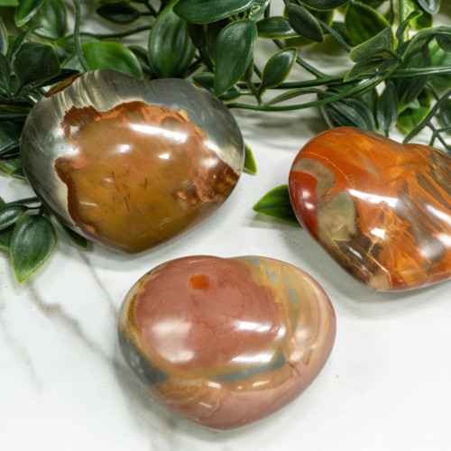 Polychrome Jasper Medium Heart