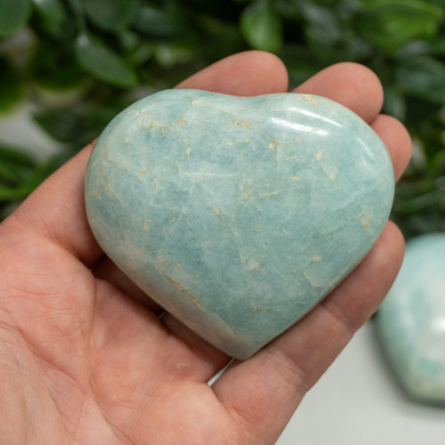 Amazonite Medium Heart