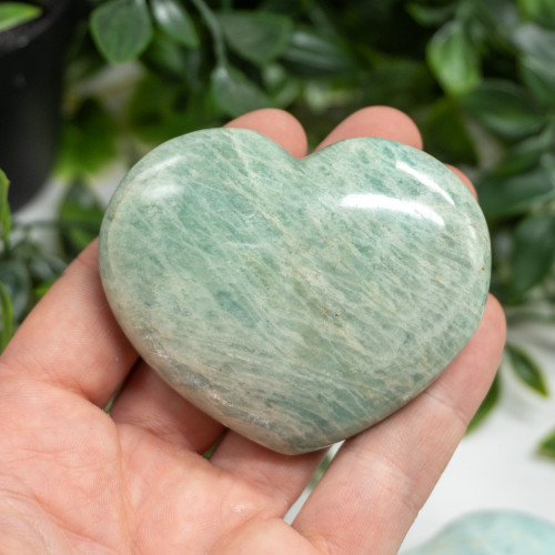 Amazonite Medium Heart