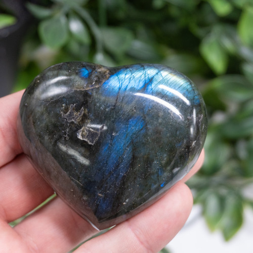 Labradorite Medium Heart Random