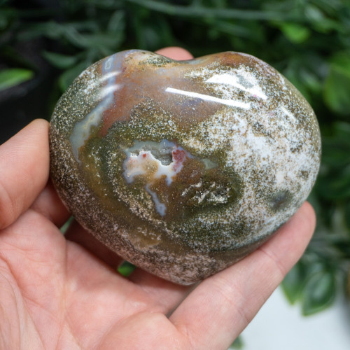 Ocean Jasper Medium Heart Random