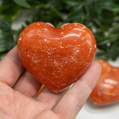 Sherbet Calcite Medium Heart