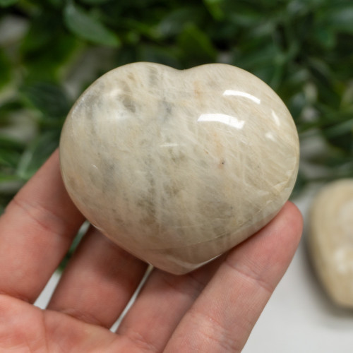 Moonstone Medium Heart Random