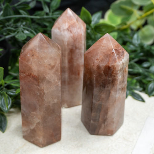 Red Quartz Medium Tower Random