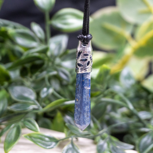 Lapis Lazuli Silver Pendant Random